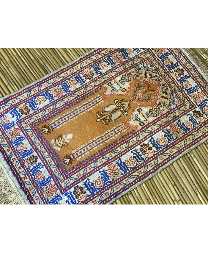 Handmade Turkish Kayseri Original Silk Carpet – FREE SHIPPING..!